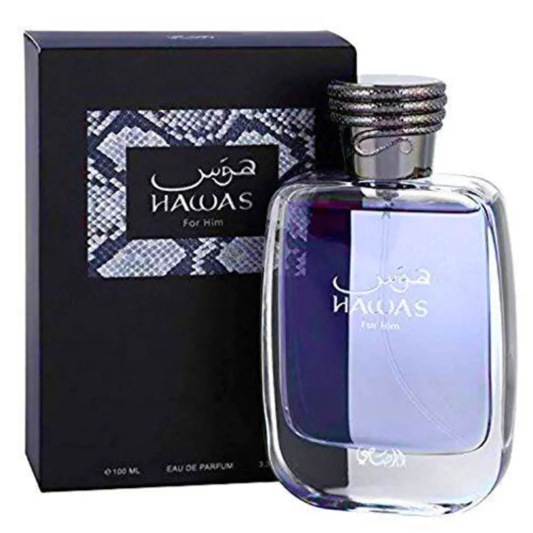 Rasasi Hawas EDP 100Ml + Armaf Club De Nuit Intense EDT 105Ml + Afnan 9PM EDP 100Ml- for MEN - Fragrance Collection Starter Pack Value Bundle Gift, Men'S Colognes, Multi-Pack