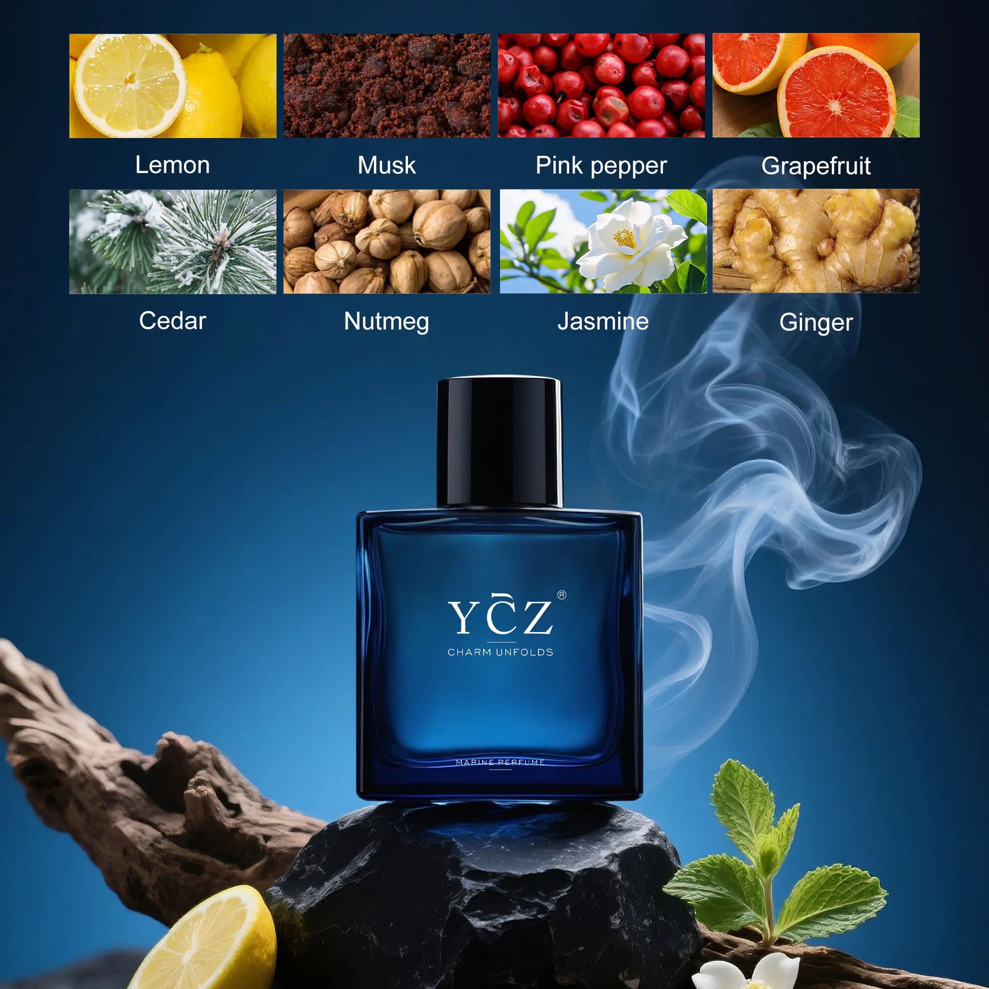 YCZ Classic Men'S Fragrance Set-Tiktok Viral Pick! 4-Scene Immersive Fragrance Collection - Marine, Club, Love & Carnival Edition - All-In-One Fragrance Kit for Every Moment#Summervibes