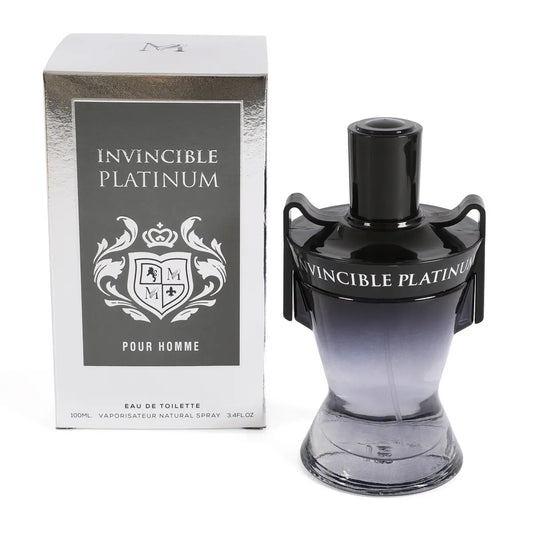 Invincible Platinum Pour Homme Men'S Spray Cologne 100Ml/3.4Fl.Oz. - Men'S Fragrance