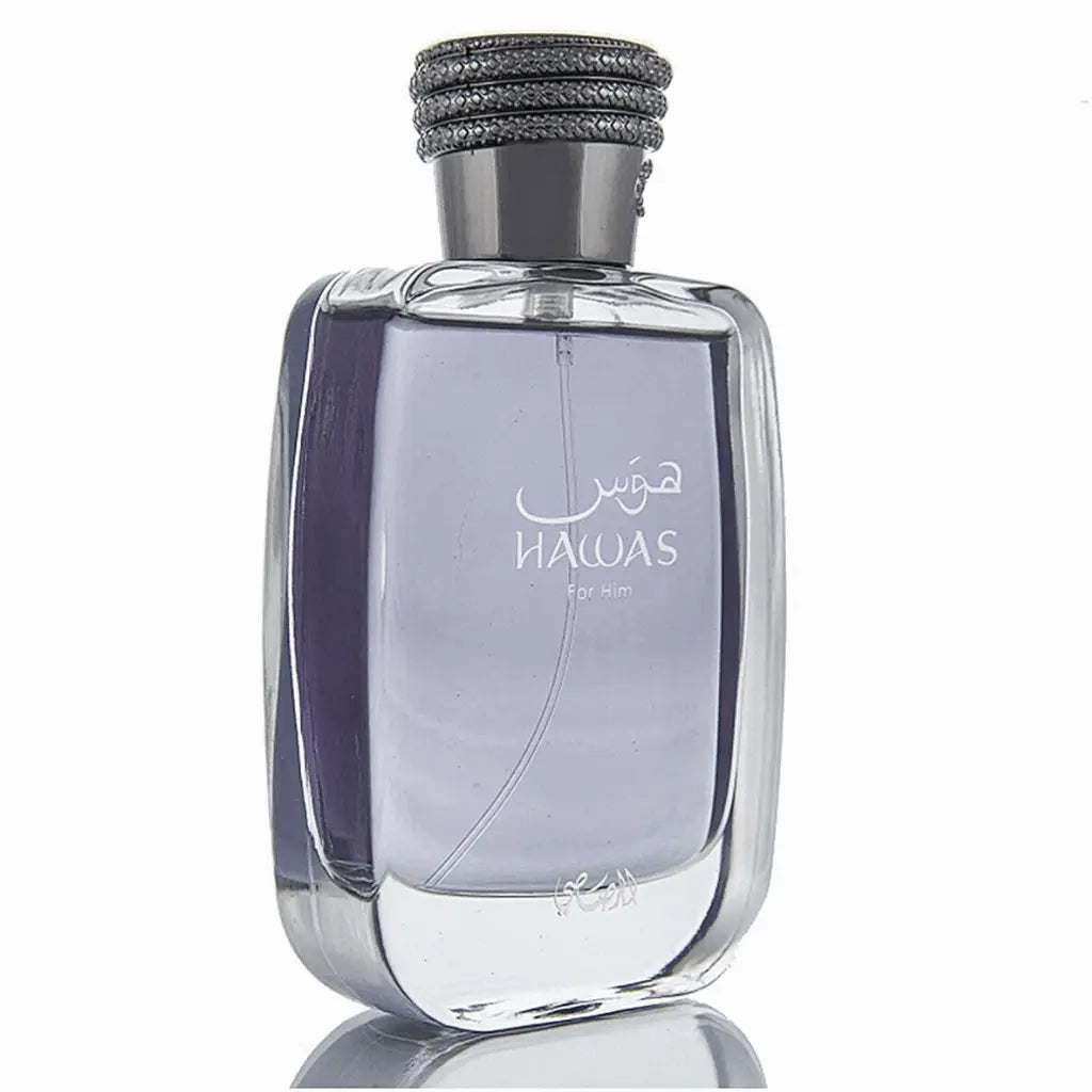 Hawas for Men Eau De Parfum 100Ml (3.4 Oz) by Rassasi – Men Perfume Fragrance, Long Lasting Aquatic Men’S Perfume
