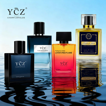 YCZ Classic Men'S Fragrance Set-Tiktok Viral Pick! 4-Scene Immersive Fragrance Collection - Marine, Club, Love & Carnival Edition - All-In-One Fragrance Kit for Every Moment#Summervibes